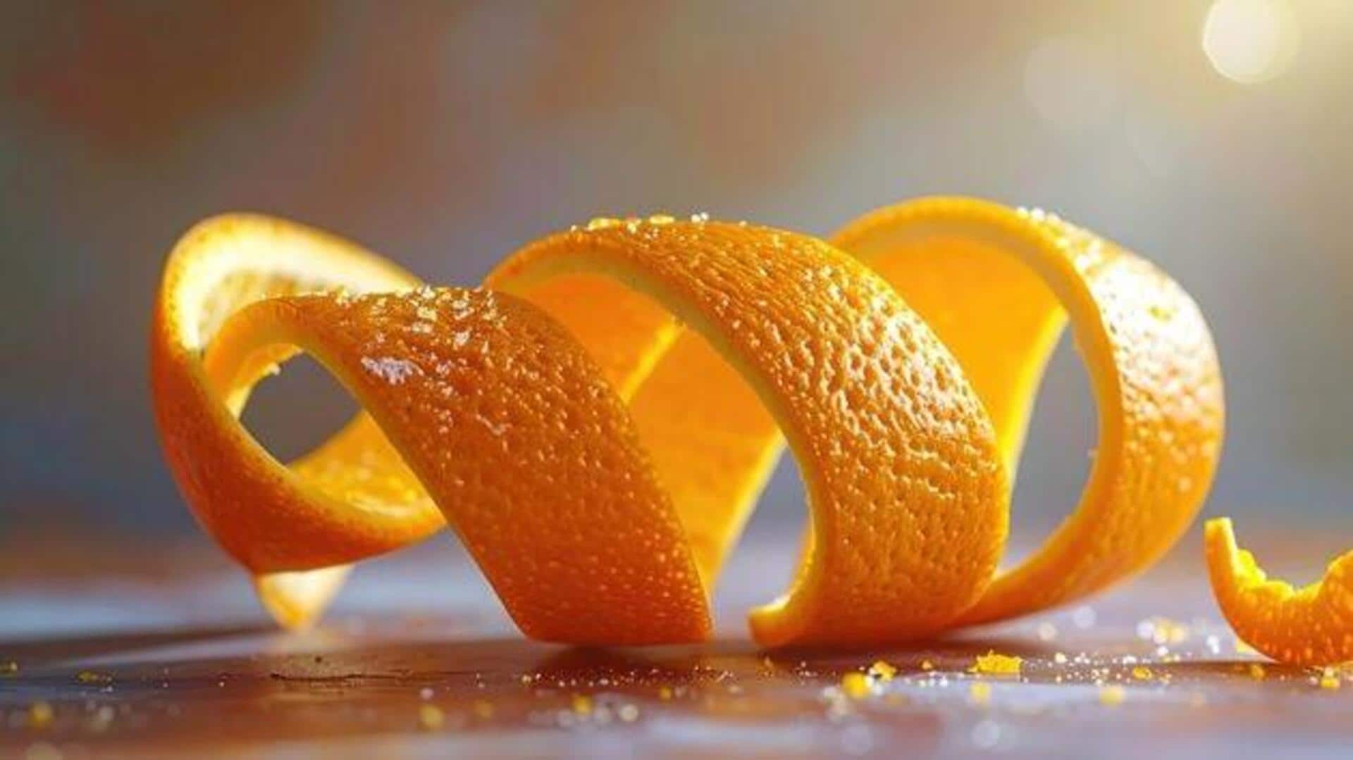 Don't toss citrus peels! Use them for succulents 