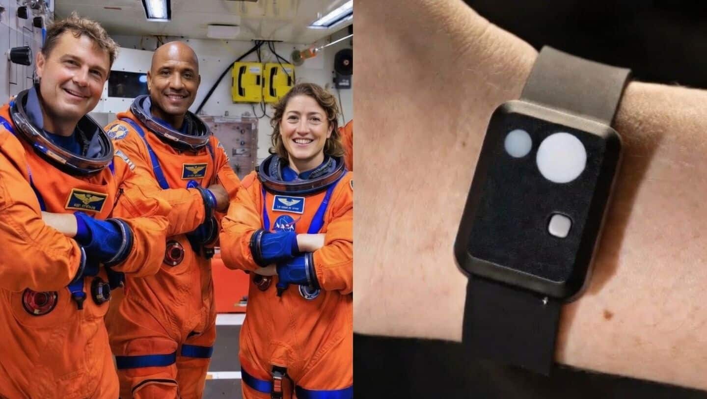 NASA to monitor Artemis II astronauts with this special wristband 