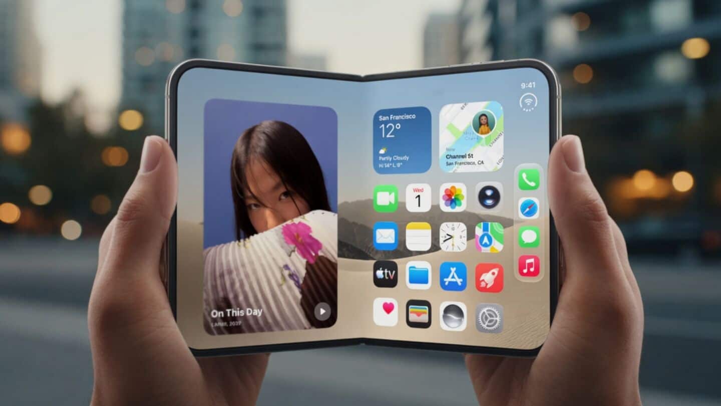 Apple says iPhone Duo's inner display layer can be replaced
