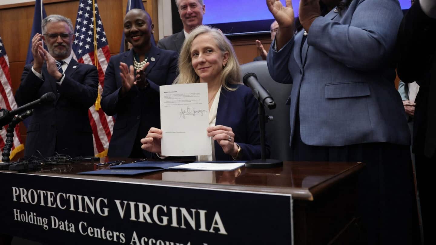 Virginia governor takes action on AI, data centers