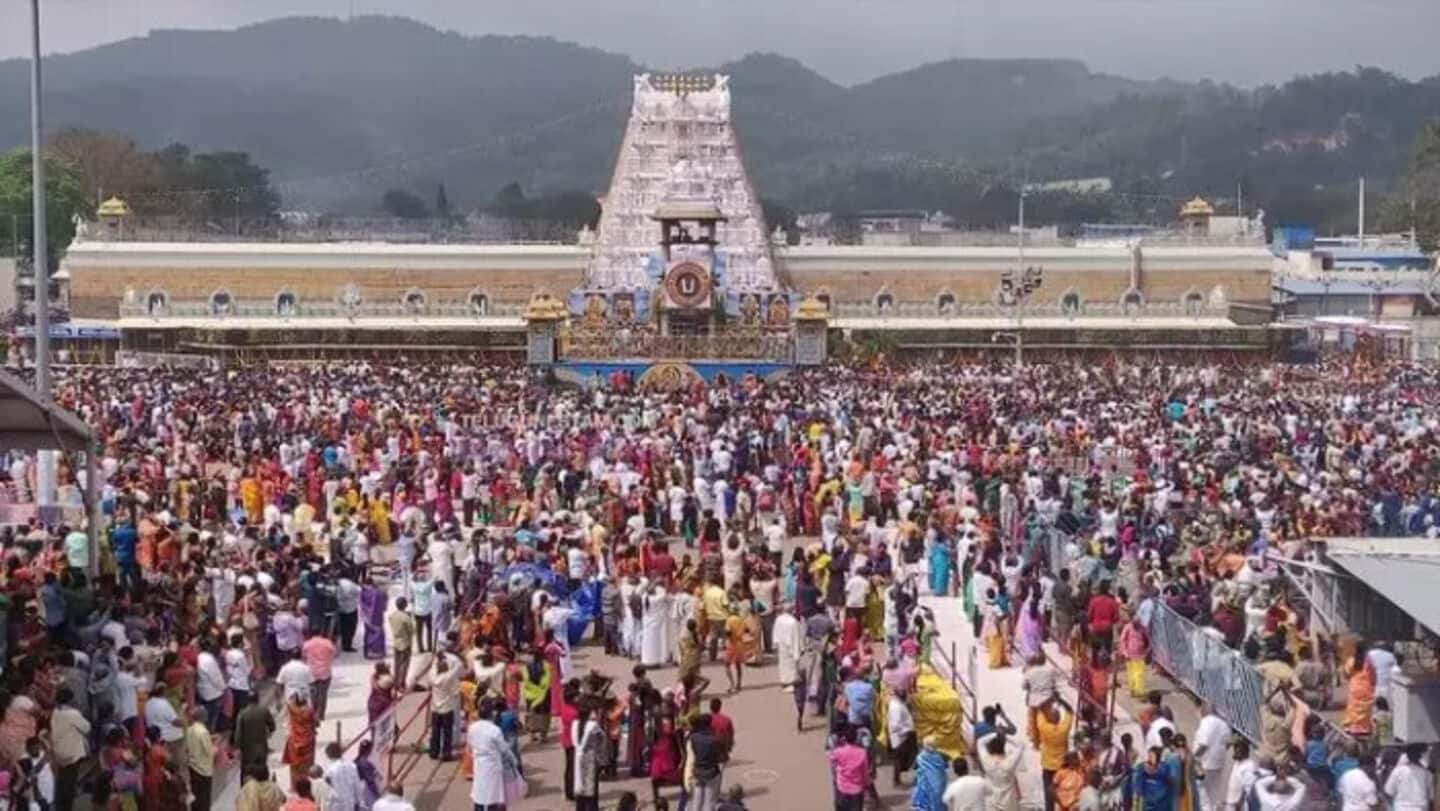 Tirumala gets India's first AI command center to manage crowds