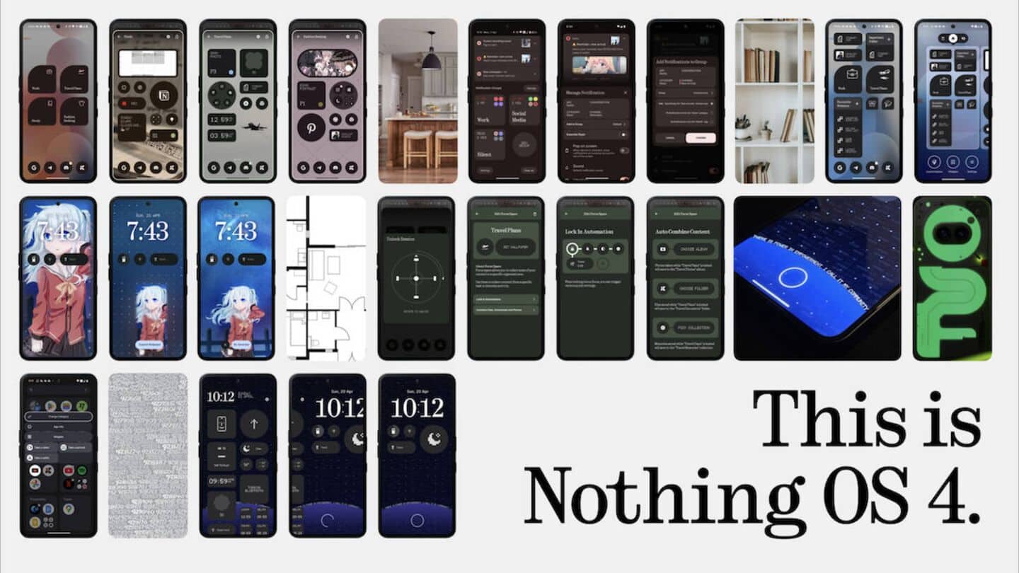Android 16-based Nothing OS 4.0 starts rolling out: Check features 