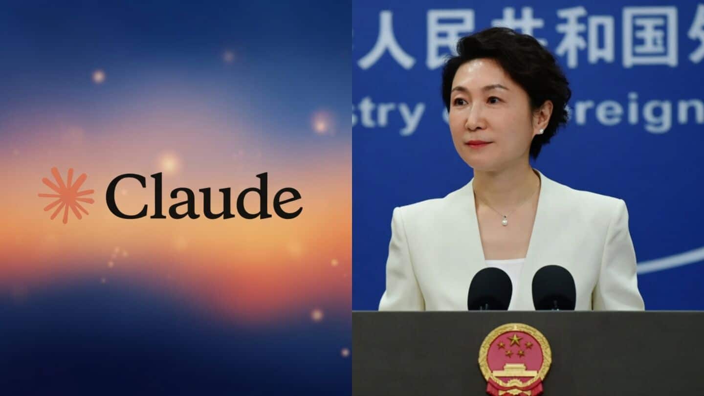 China rejects Anthropic's claims of AI labs extracting Claude data