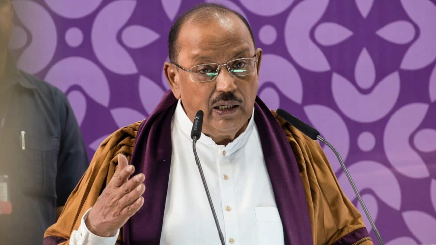 India's GDP to reach $38 trillion: NSA Ajit Doval