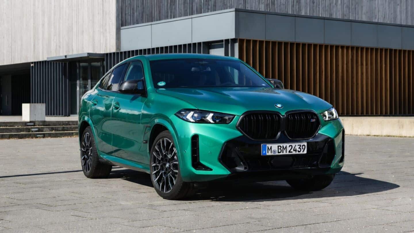BMW X6 M60i, with 4.4-liter V8 engine, launched at ₹1.8cr