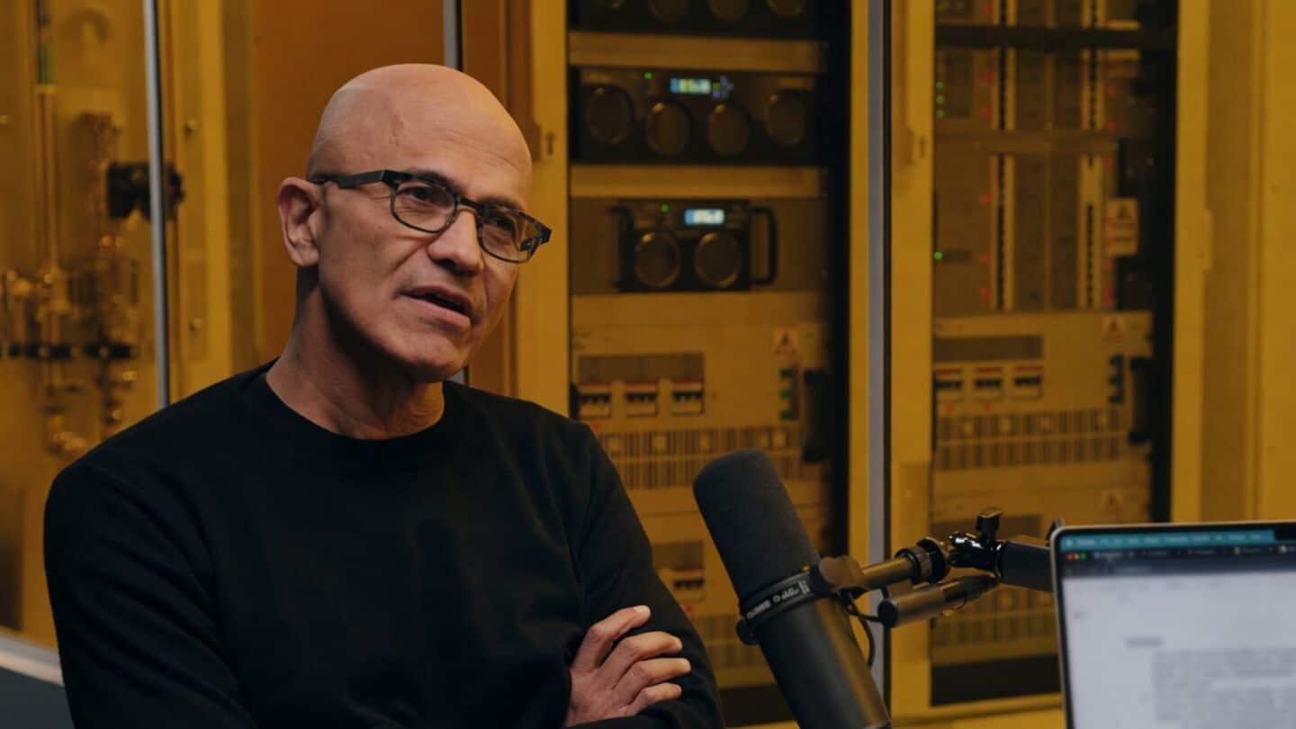 Treat AI agents like employees: Microsoft CEO