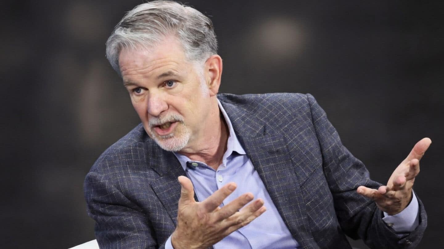 Netflix chairman Reed Hastings to step down from board