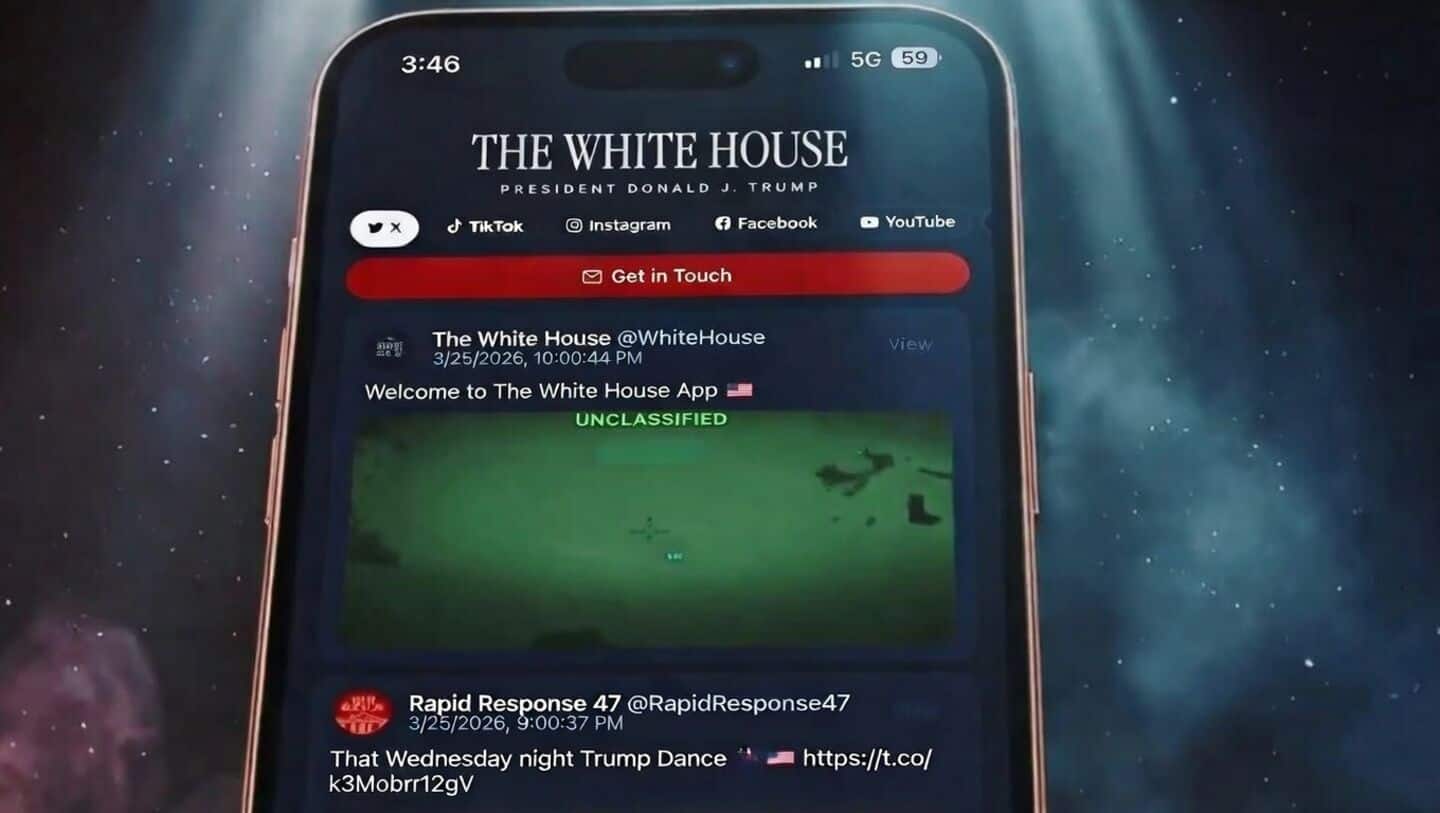 White House's app for real-time updates sparks user surveillance fears