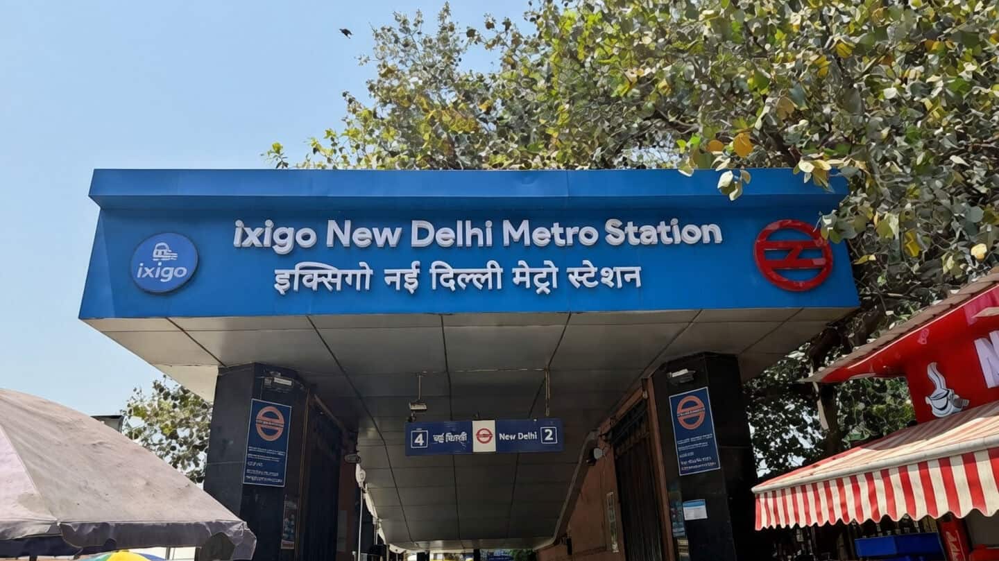 New Delhi Metro Station to feature ixigo branding
