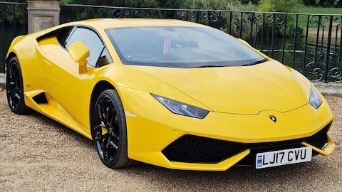 Man builds replica of Lamborghini Huracan from scrap materials