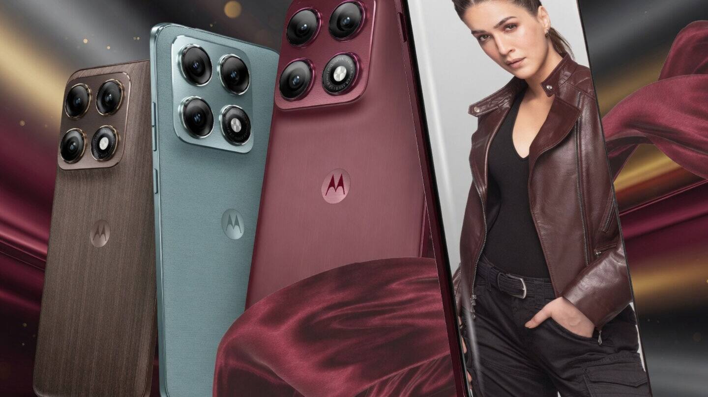 Motorola's latest flagship smartphone launched in India at ₹48,000 