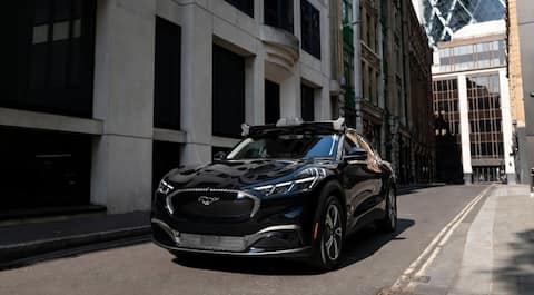 Uber's robotaxis hit London streets