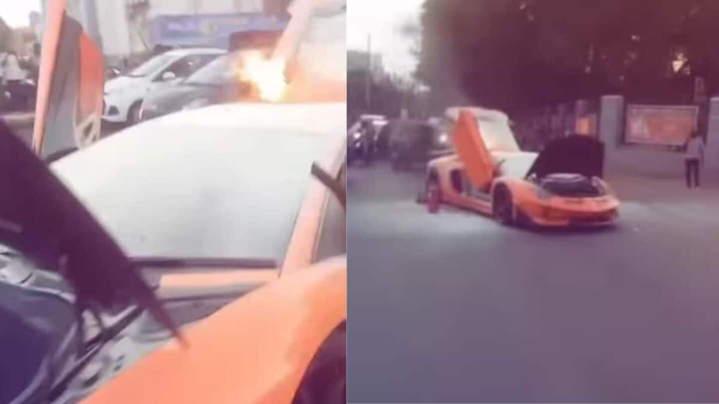 Raymond chief again slams Lamborghini after ₹10cr model catches fire