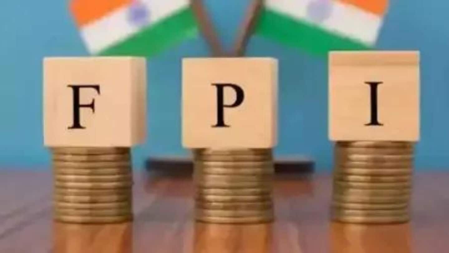 FPIs withdraw ₹4,784cr from Indian equity markets amid global volatility FPIs withdraw ₹4,784cr from Indian equity markets amid global volatility