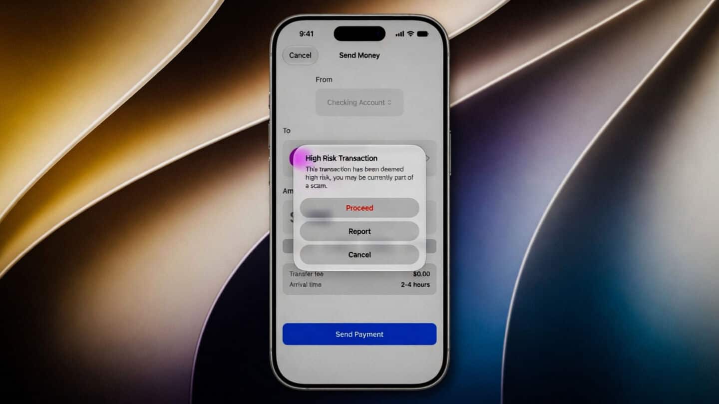 iOS 27 to detect when user may be getting scammed 