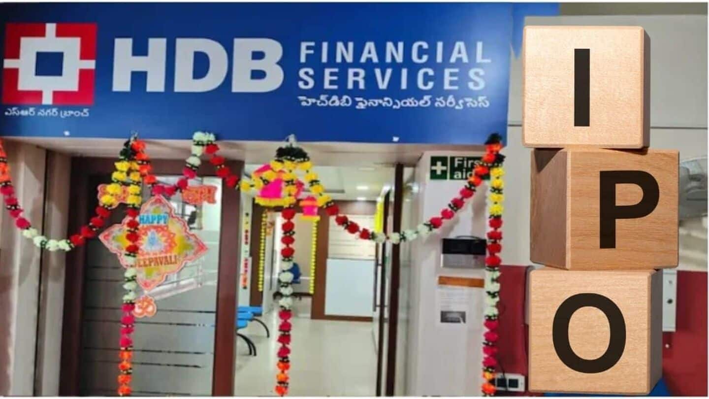 HDB Financial announces price band for its ₹12,500cr IPO HDB Financial announces price band for its ₹12,500cr IPO