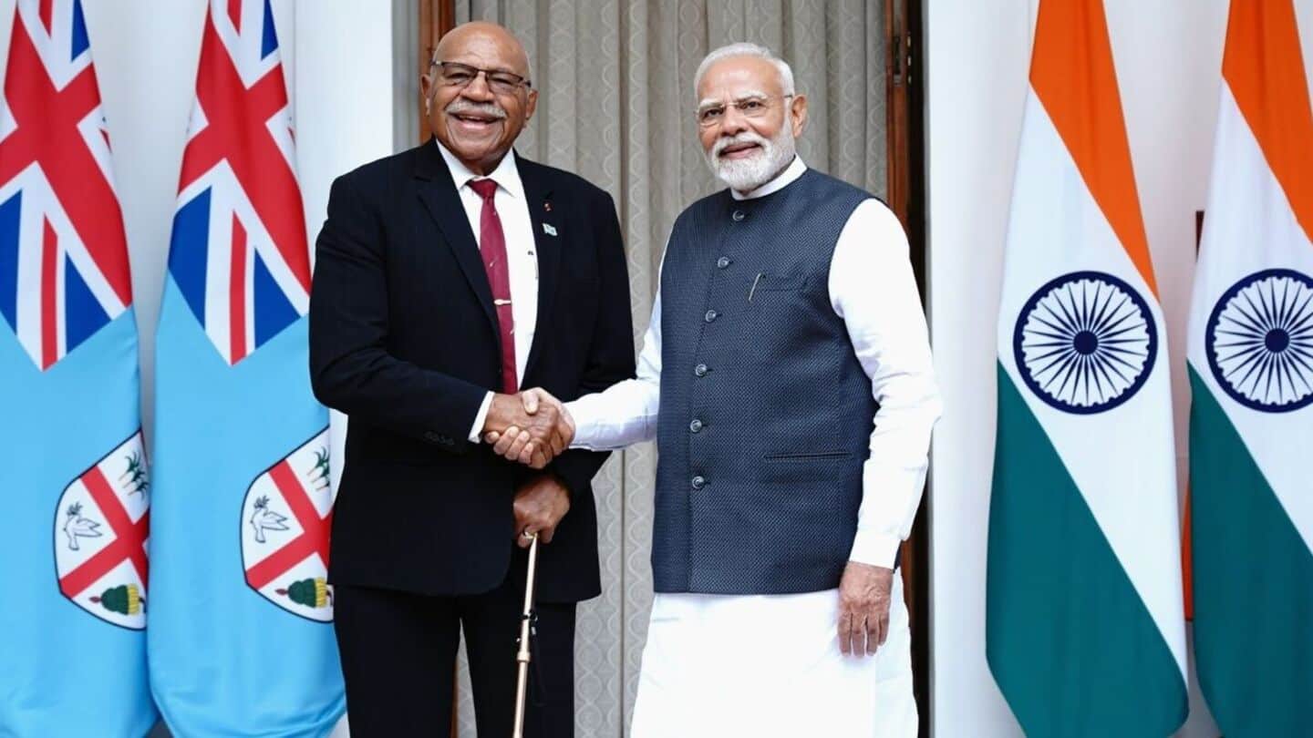 India, Fiji sign multiple agreements to boost bilateral ties