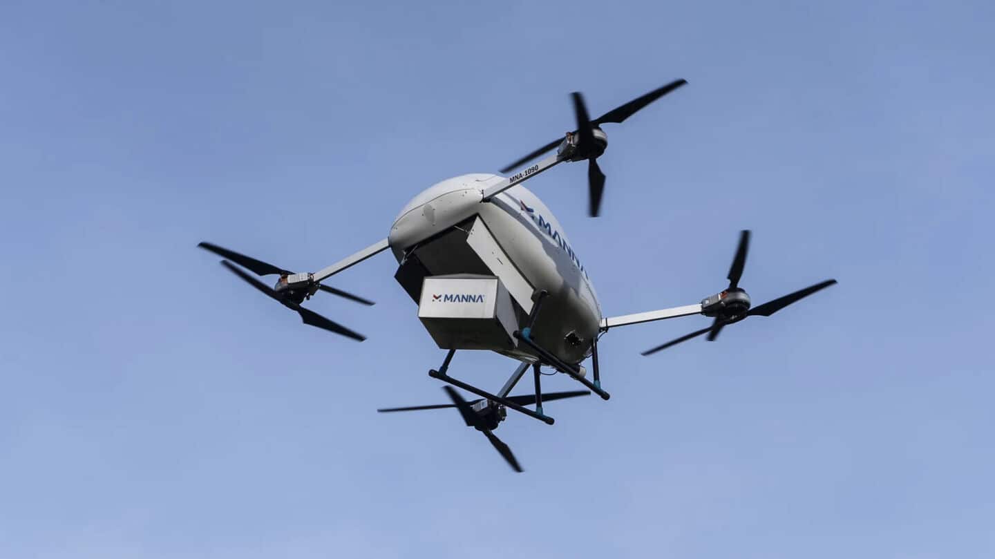 UK's first food drone delivery could begin next year