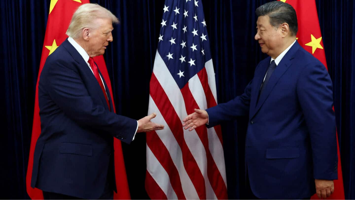 Trump hails meeting with Xi Jinping as 'great one' Trump hails meeting with Xi Jinping as 'great one'