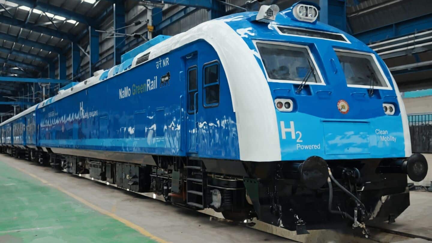 PM Modi to flag off India's 1st hydrogen-powered train tomorrow