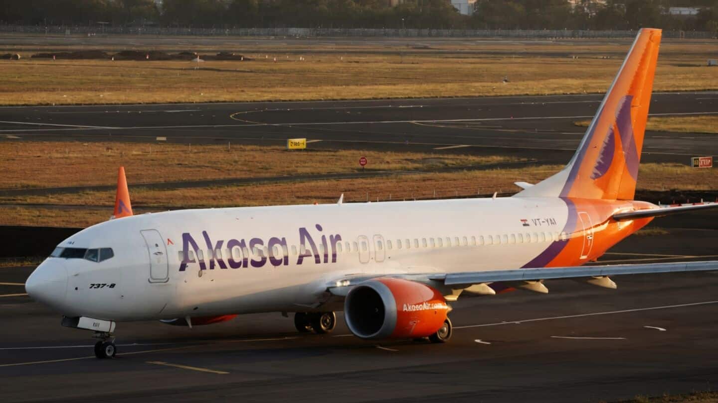 Akasa Air fleet hits 40 aircraft with Boeing 737 MAX 