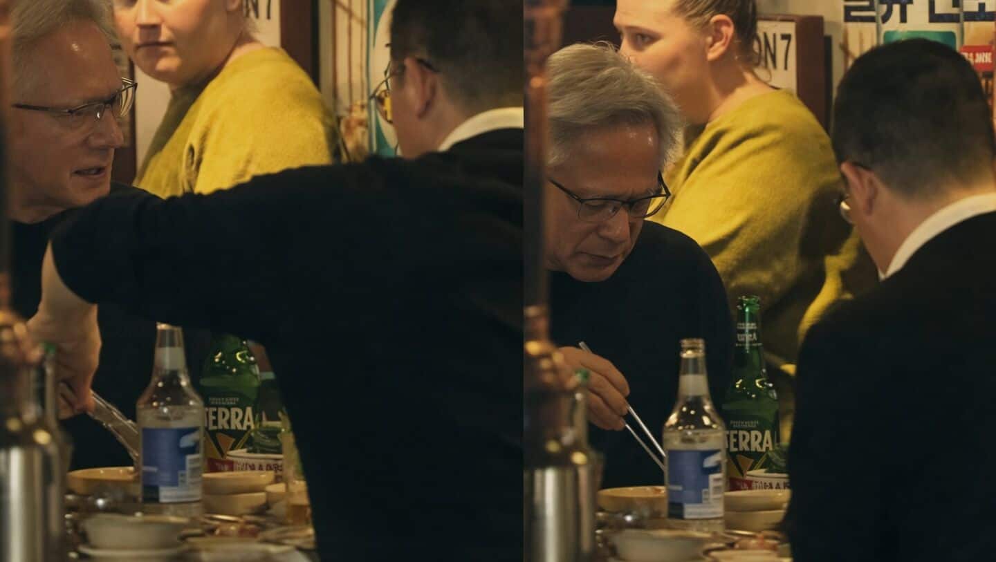 LG Chairman grills dinner for NVIDIA CEO in viral video 