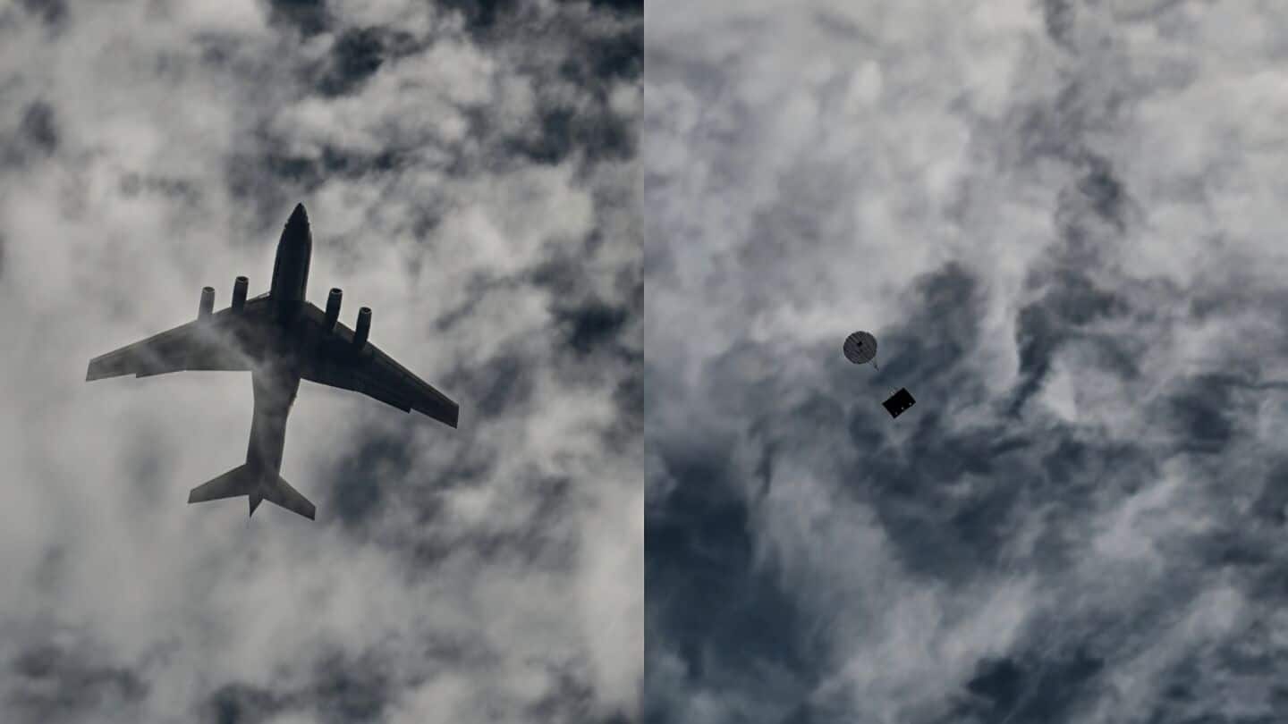 ISRO conducts successful parachute test for Gaganyaan mission
