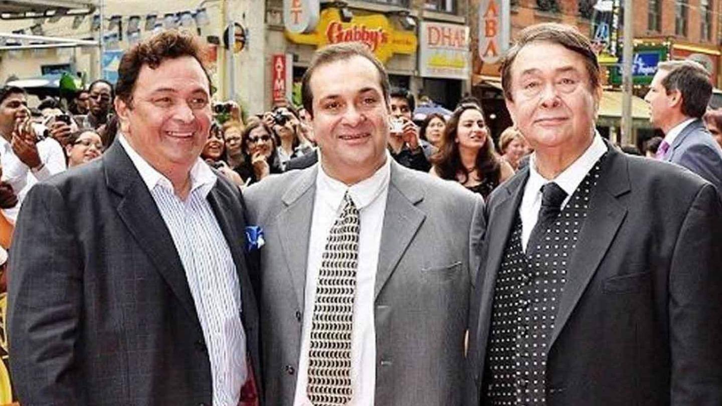 Rishi shared an 'uneasy relationship' with younger brother, Rajiv Rishi shared an 'uneasy relationship' with younger brother, Rajiv