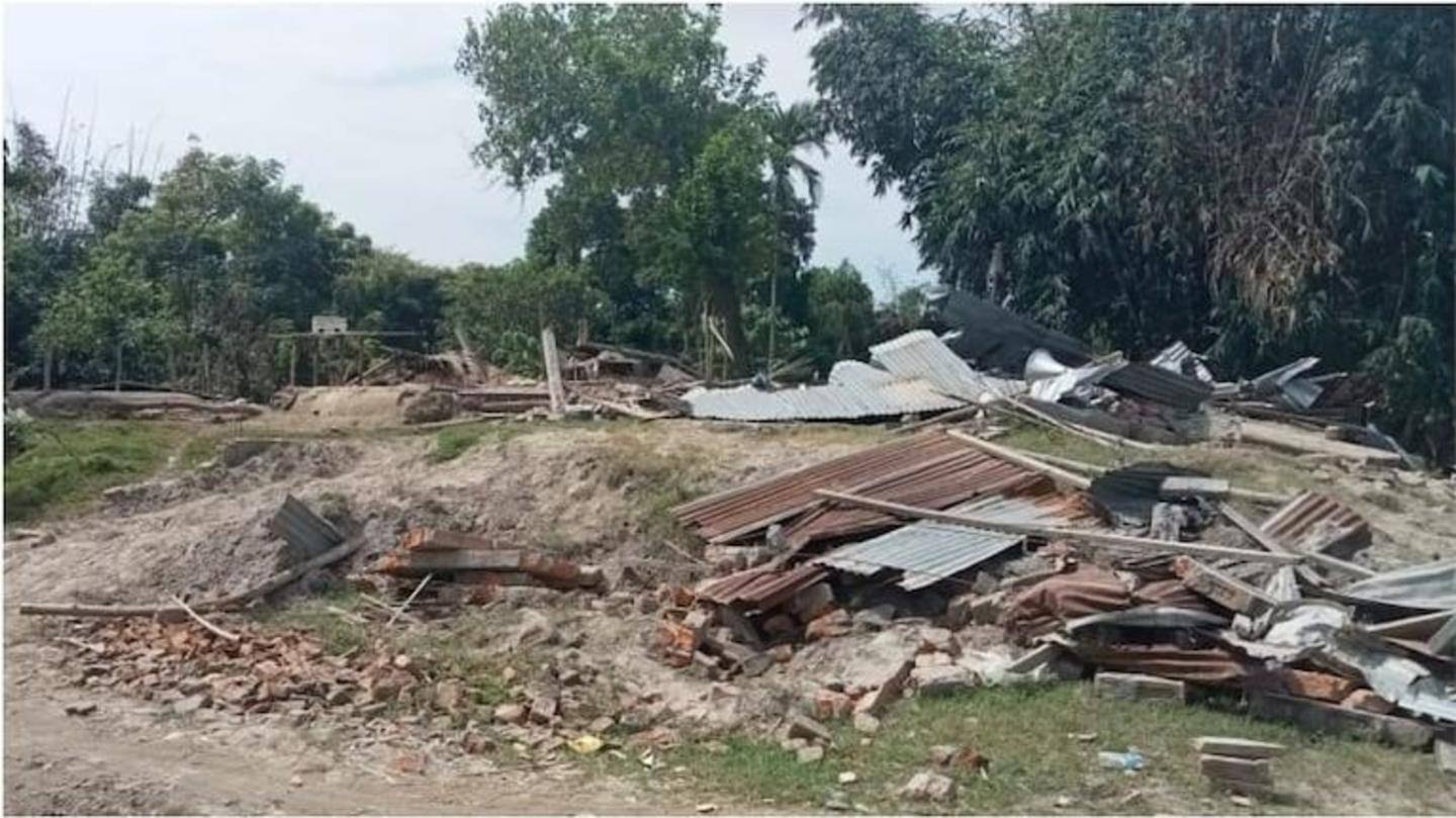 800 families rendered homeless by eviction drive 800 families rendered homeless by eviction drive