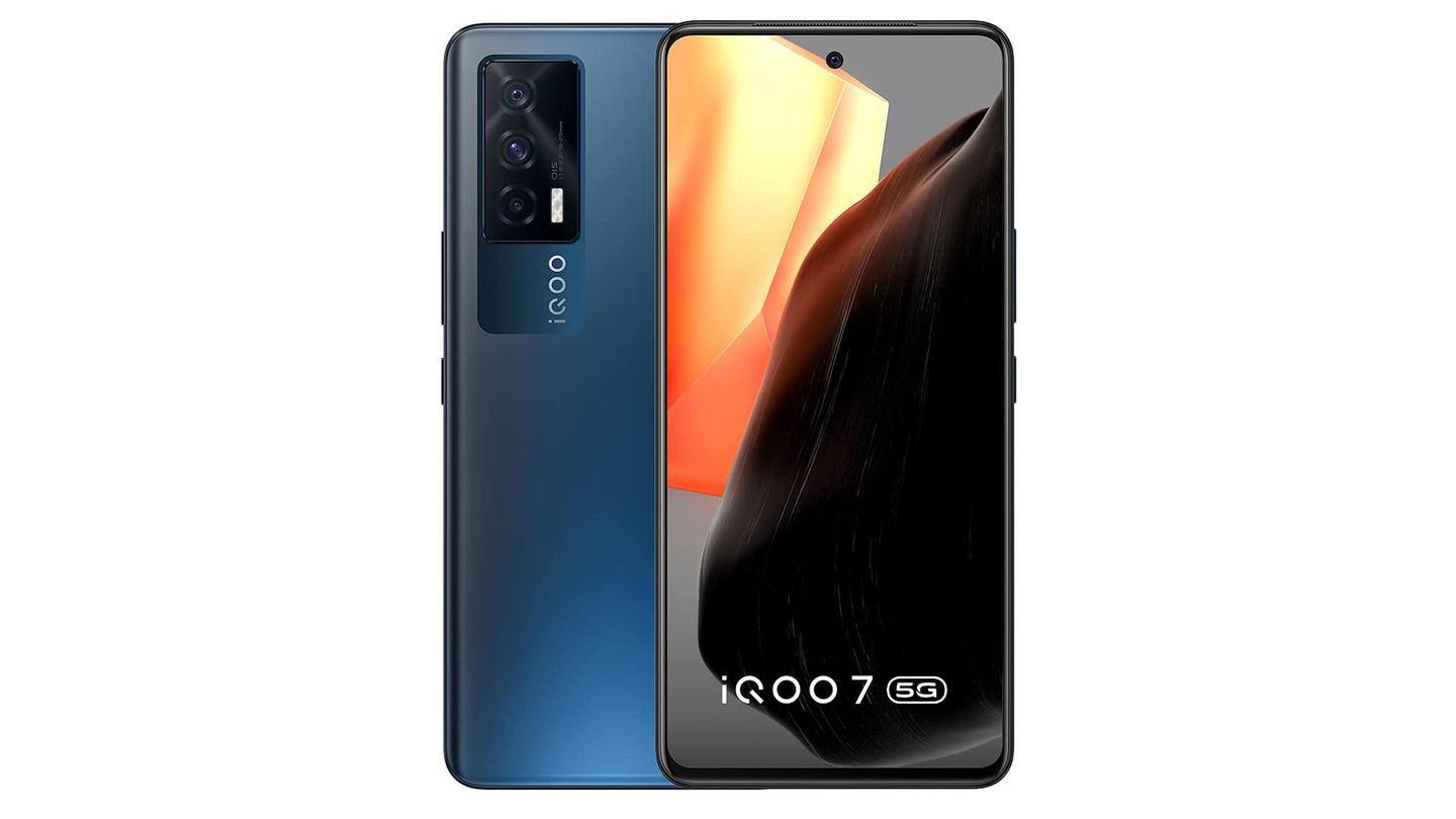 iQOO 7 5G carries a starting price-tag of Rs. 31,990 iQOO 7 5G carries a starting price-tag of Rs. 31,990
