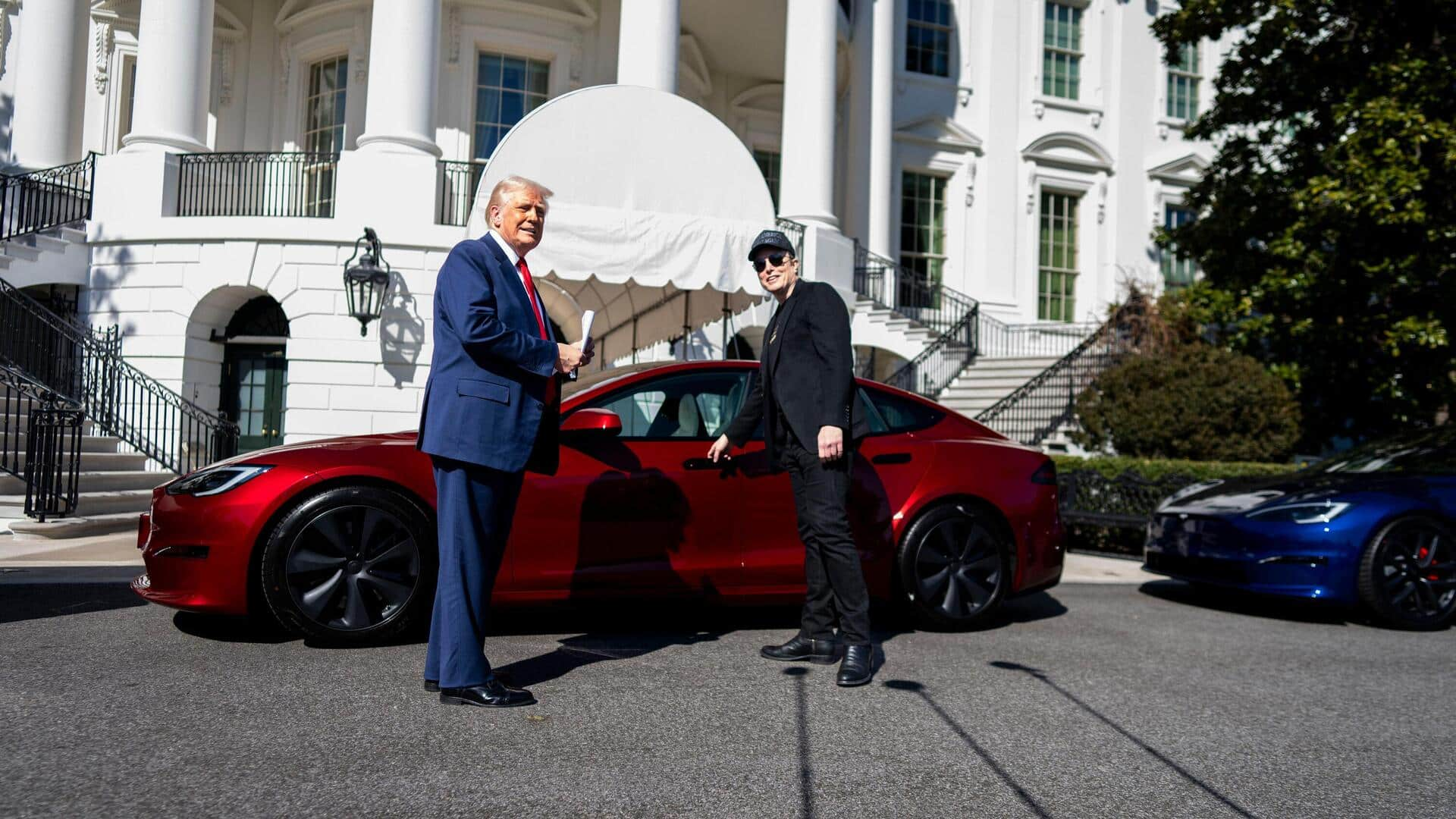 Trump buys Tesla but he isn't allowed to drive—Here's why