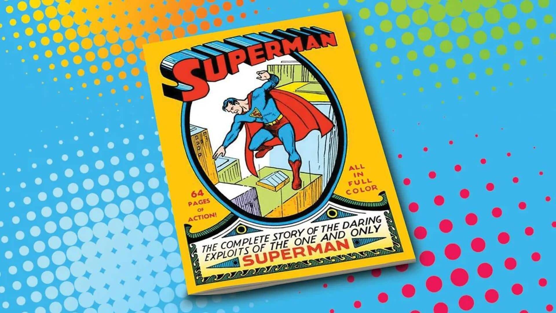 Rare 'Superman No. 1' comic book sells for $9.12 million!