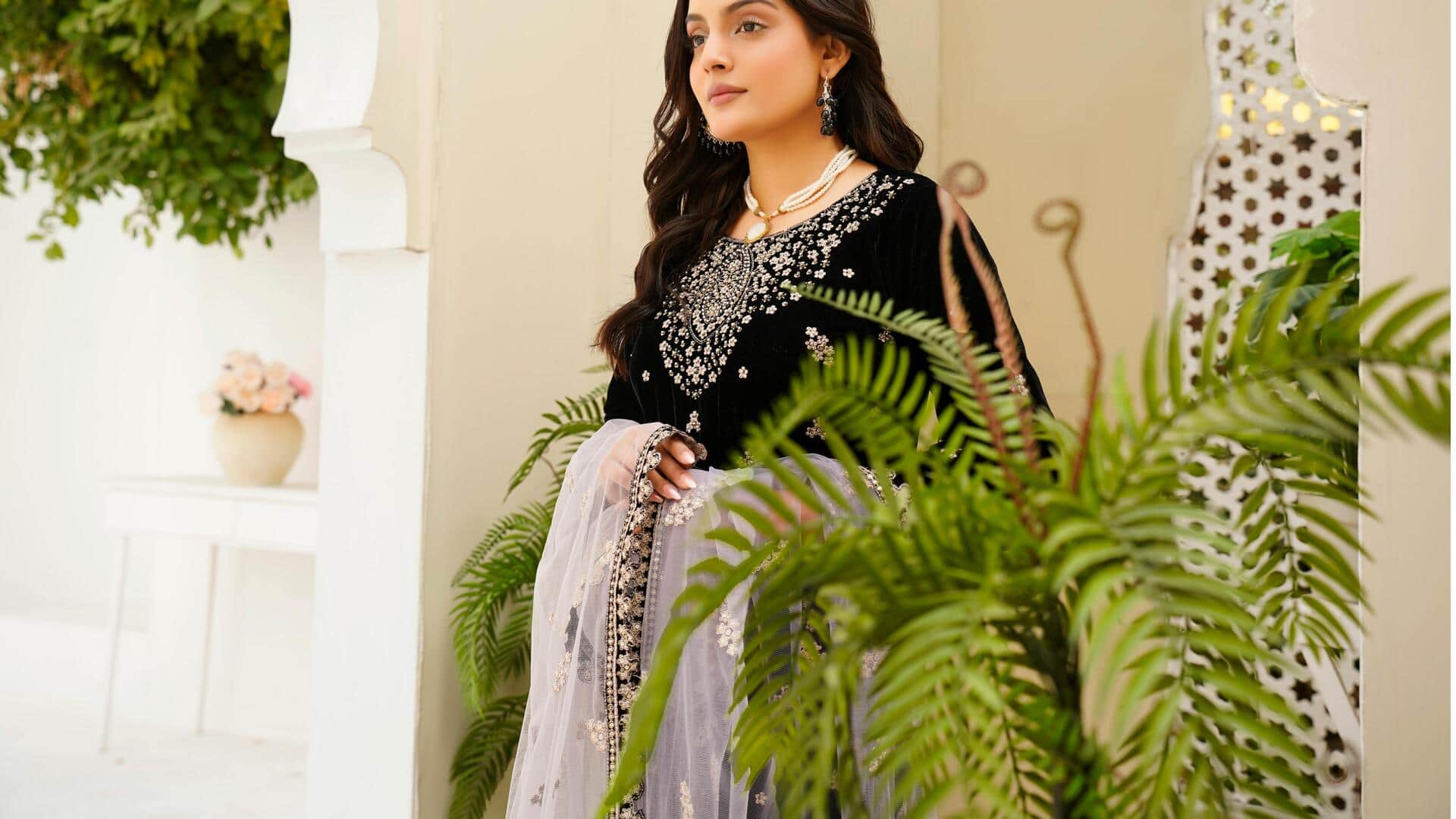 How to style velvet kurtas this winter