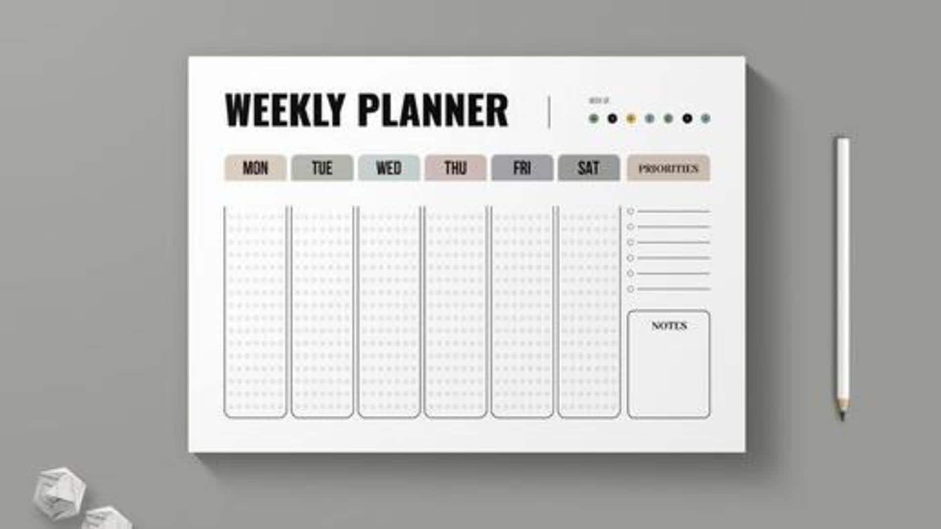Use these AI tools for stress-free weekly planning 
