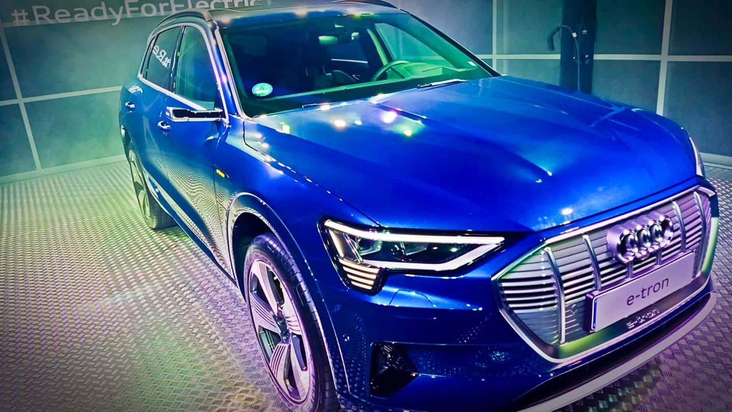 Audi e-tron's first impression: Powerful electric SUV packed with technology