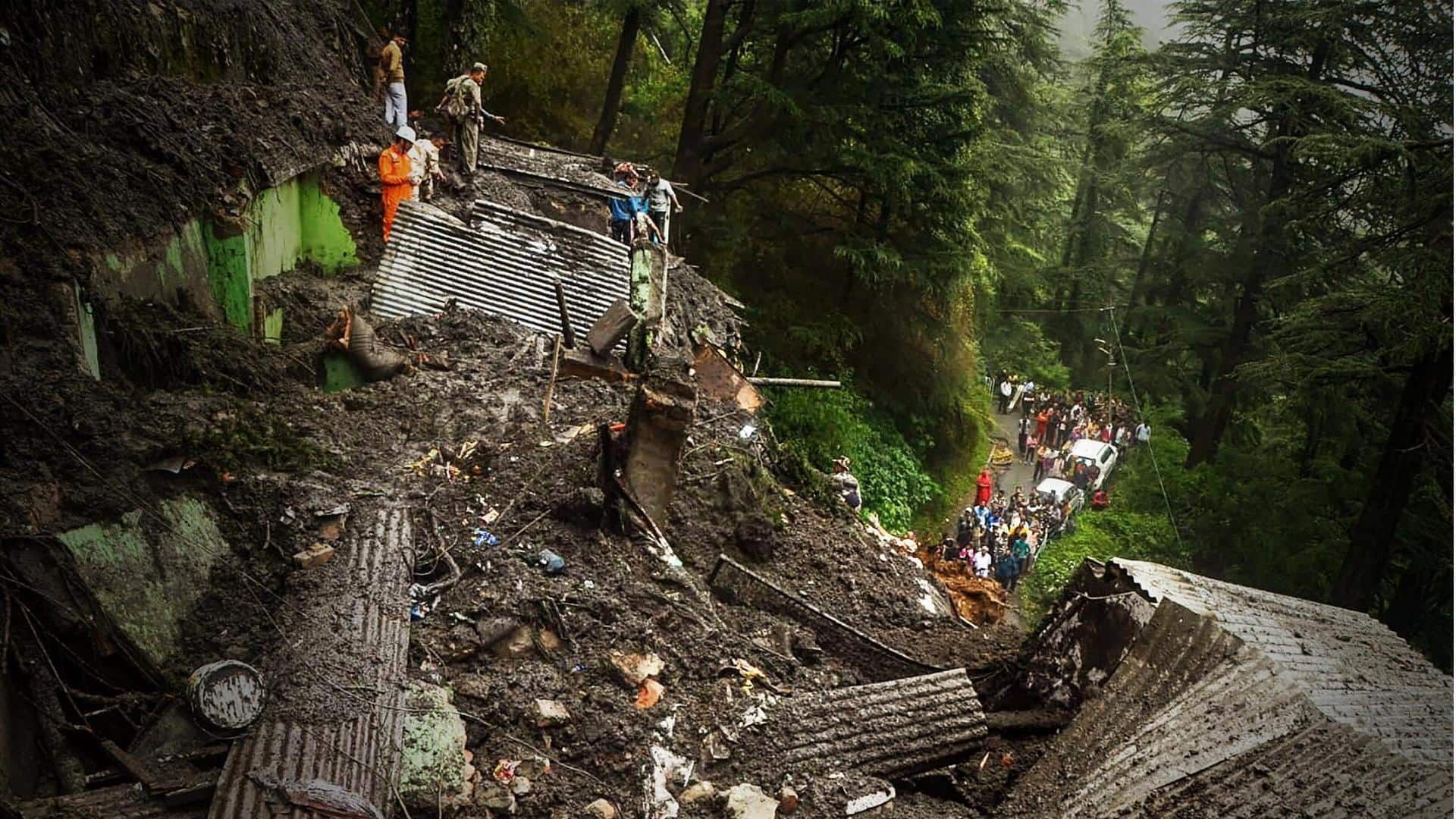 Uttarakhand: Landslide destroys 15 houses in Dehradun, relief work underway