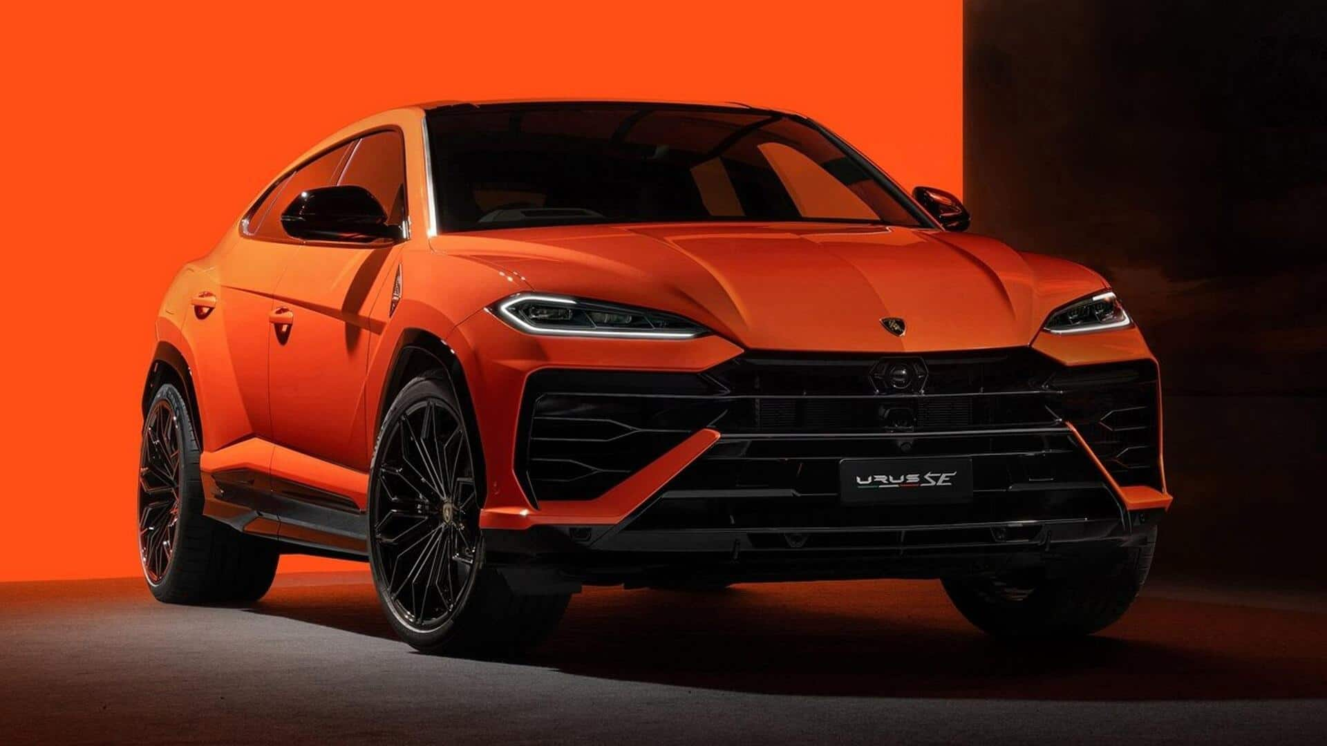 Lamborghini launches Urus SE plug-in hybrid SUV at ₹4.6 crore