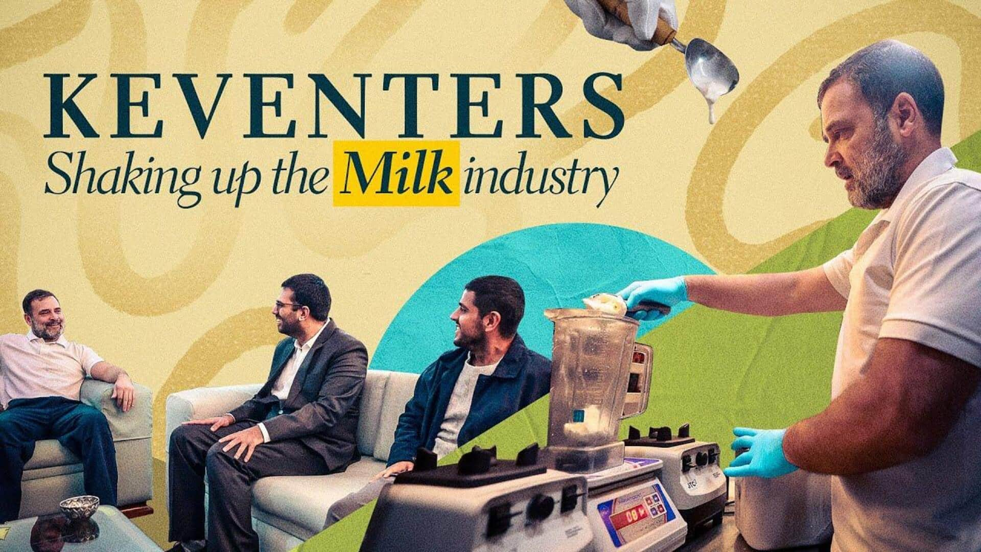 Is Rahul Gandhi investing in Indian milkshake brand Keventers? 