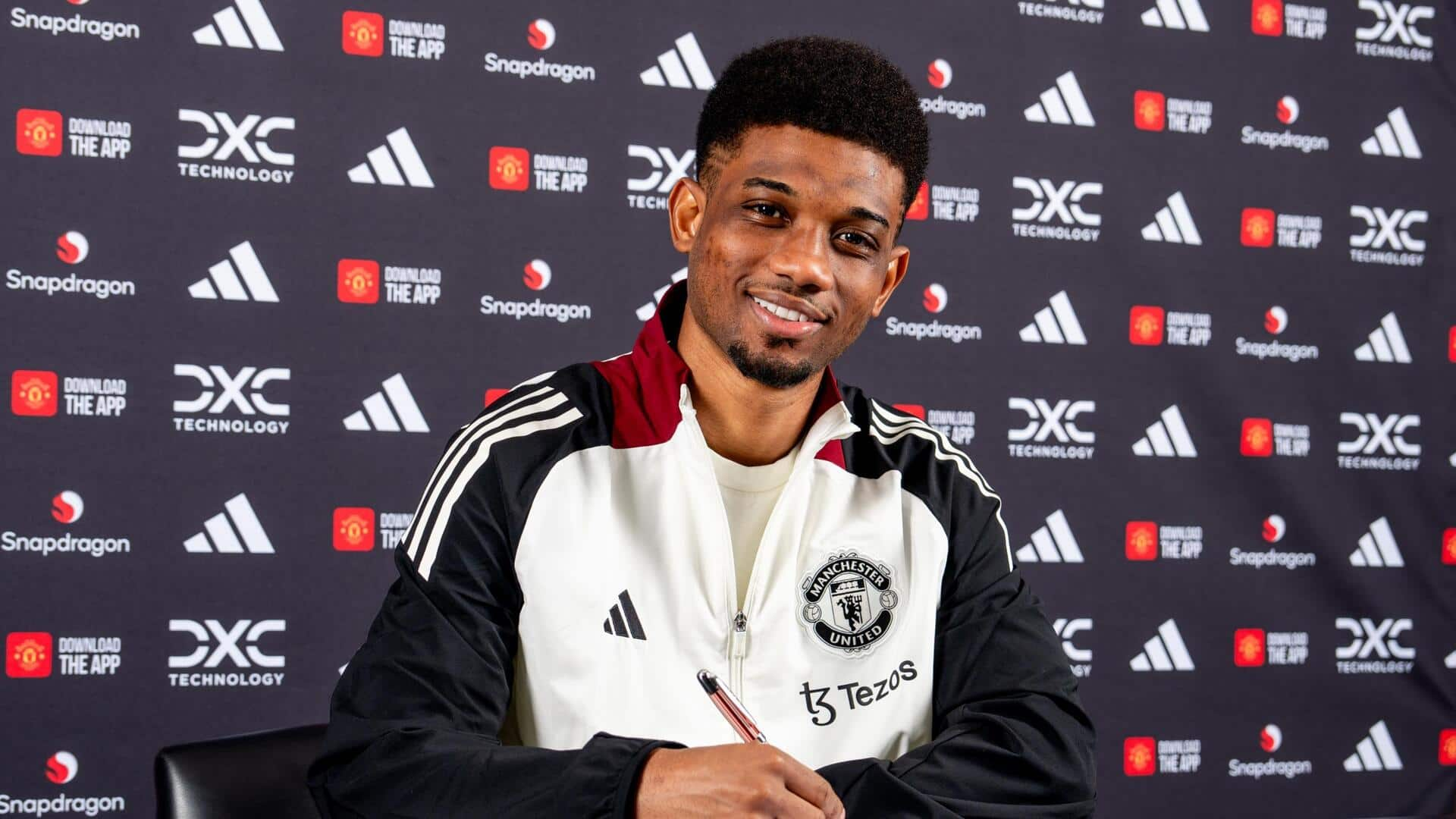 Amad Diallo extends contract with Manchester United until 2030