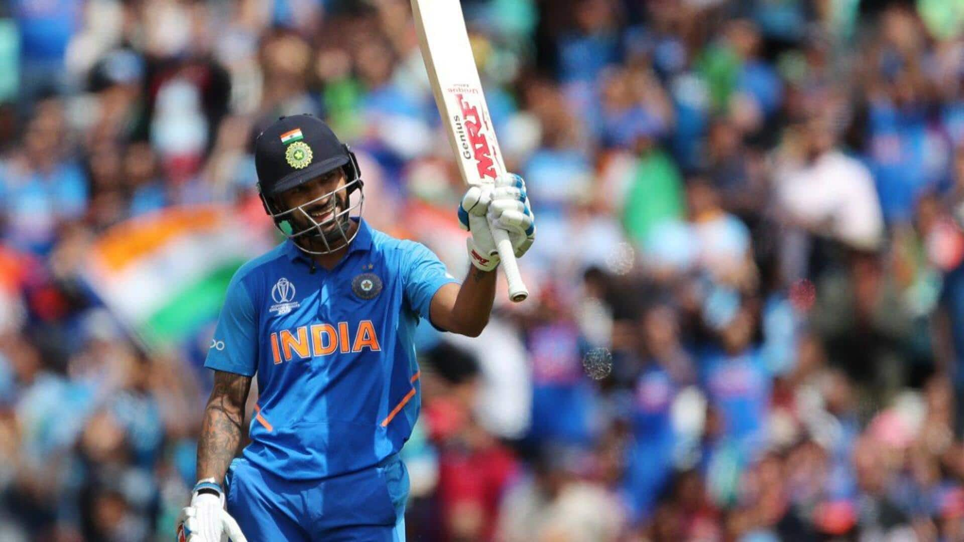 Decoding Shikhar Dhawan's stellar feats in Champions Trophy