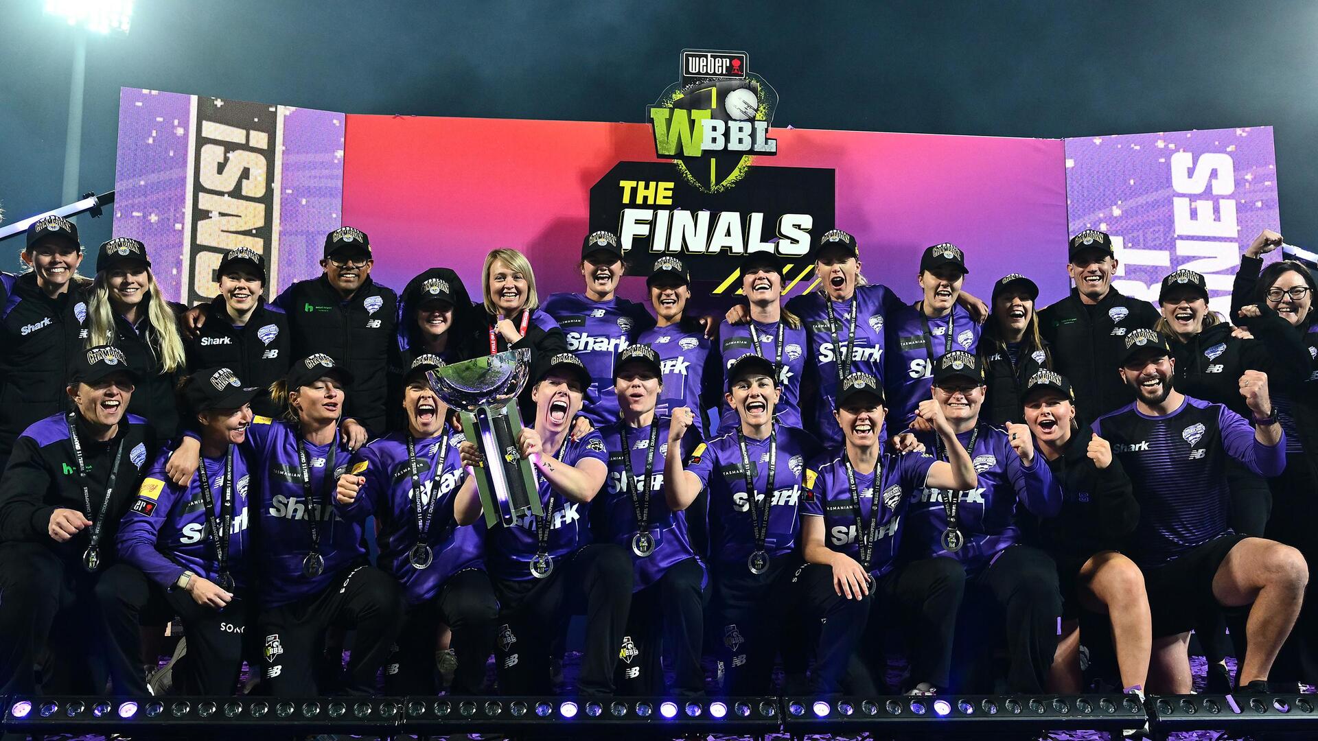 Hobart Hurricanes become 7th different team to win WBBL title