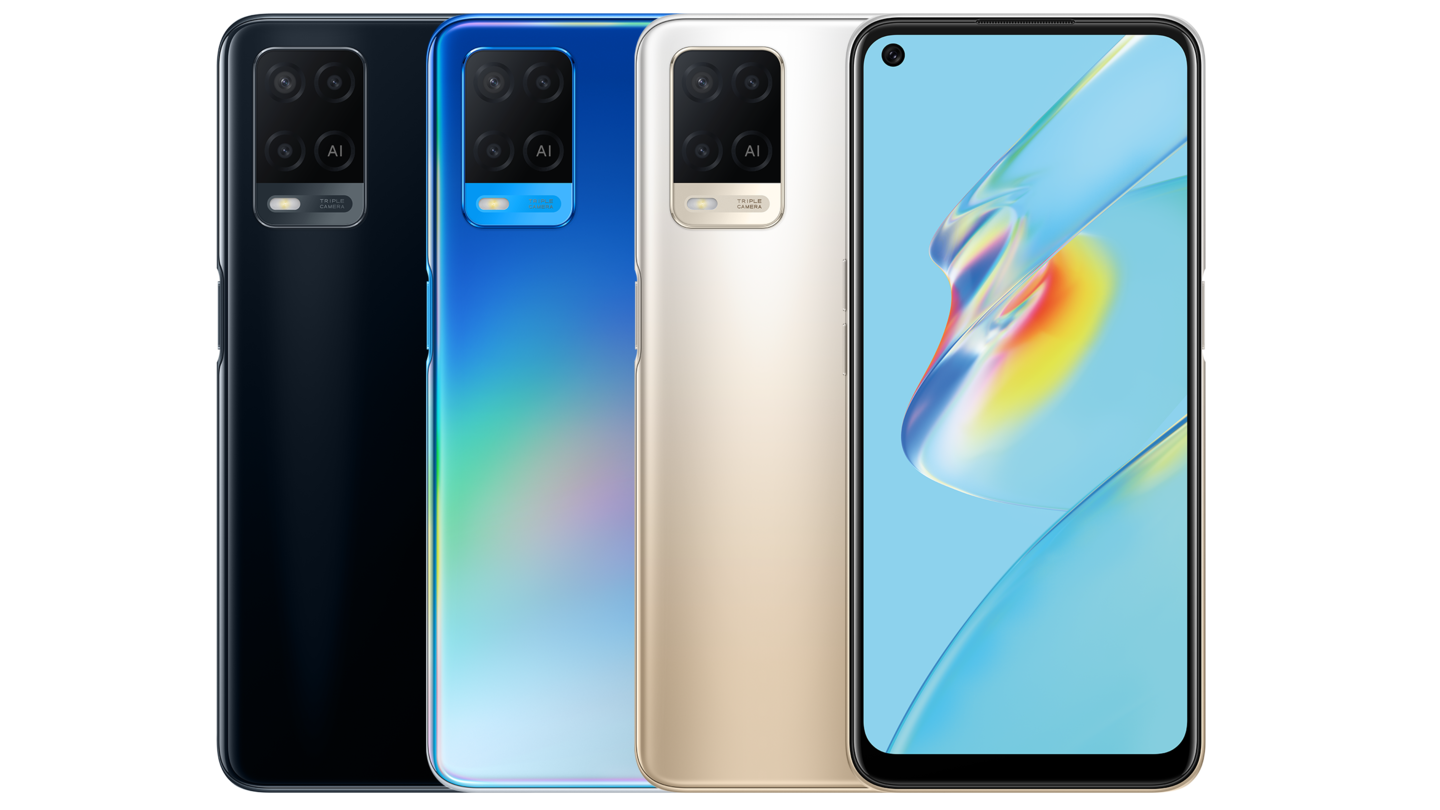 The smartphone has an HD+ LCD display The smartphone has an HD+ LCD display