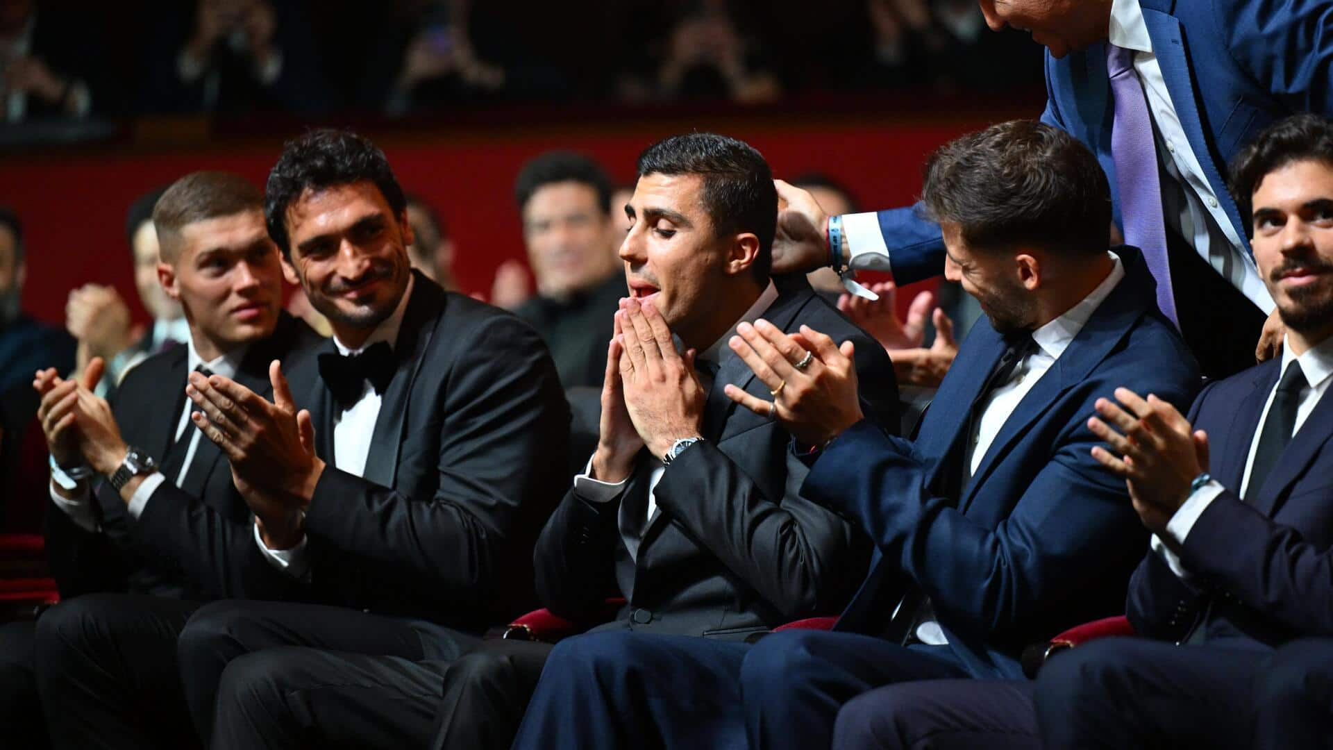 Manchester City and Spain midfielder Rodri wins Ballon d'Or