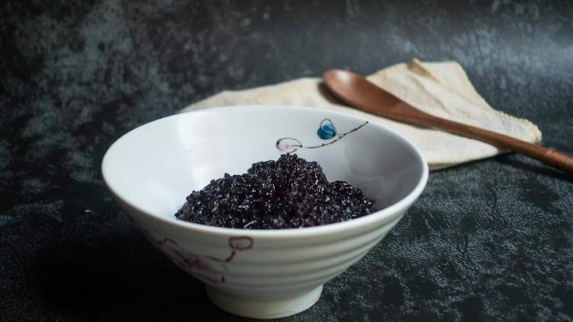 Revitalizing skin with black rice's antioxidants