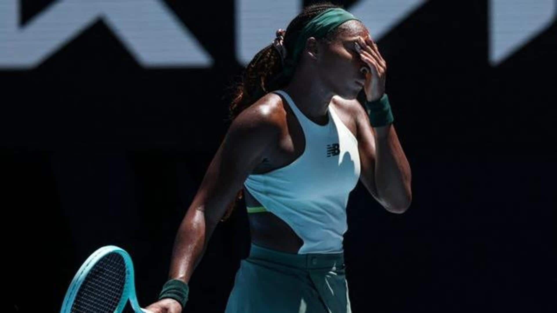 Coco Gauff reflects on Australian Open exit: 'Not completely crushed'