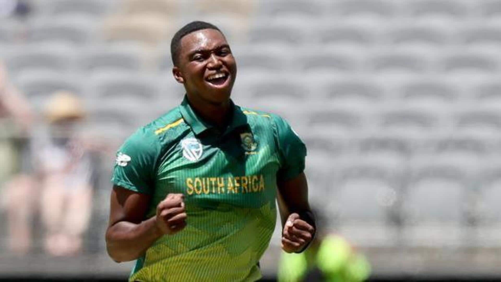 Lungi Ngidi attains this feat for South Africa in ODIs