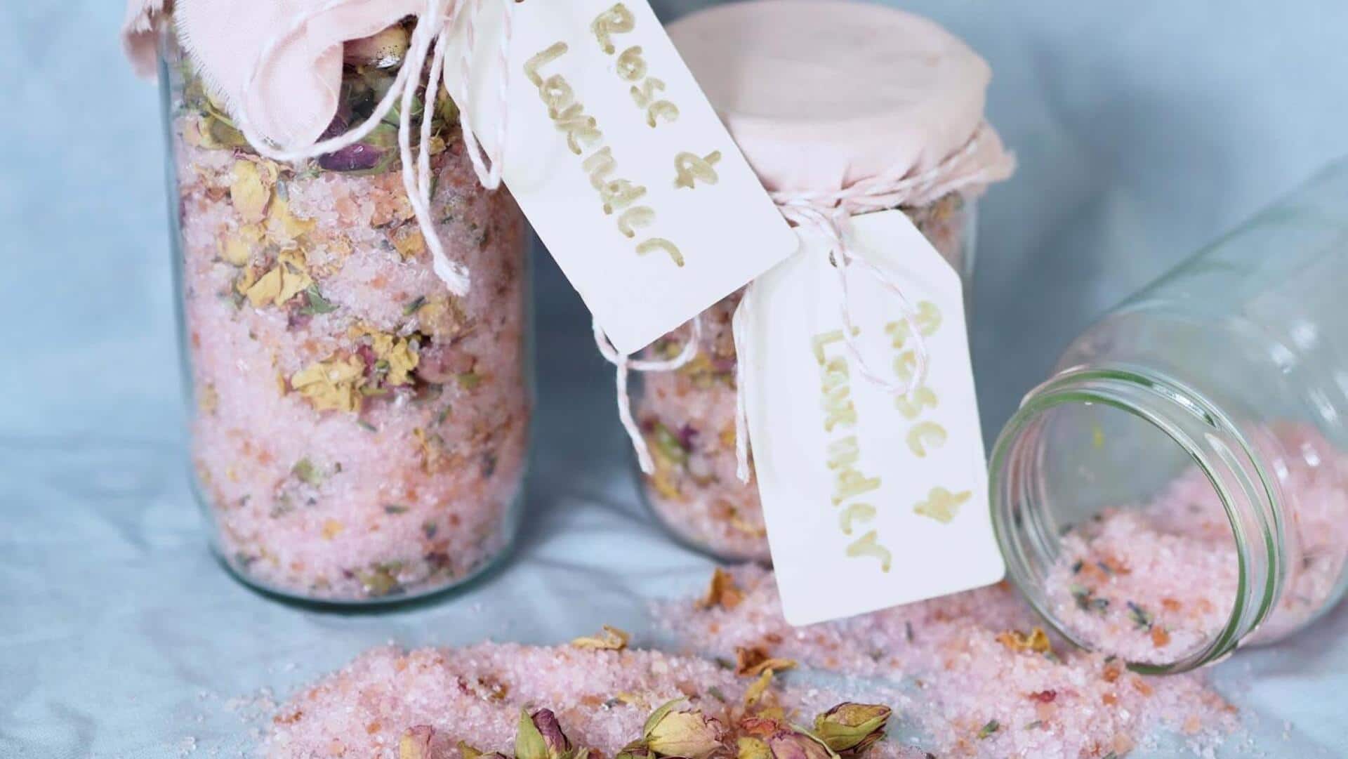 DIY bath salts: A step-by-step guide