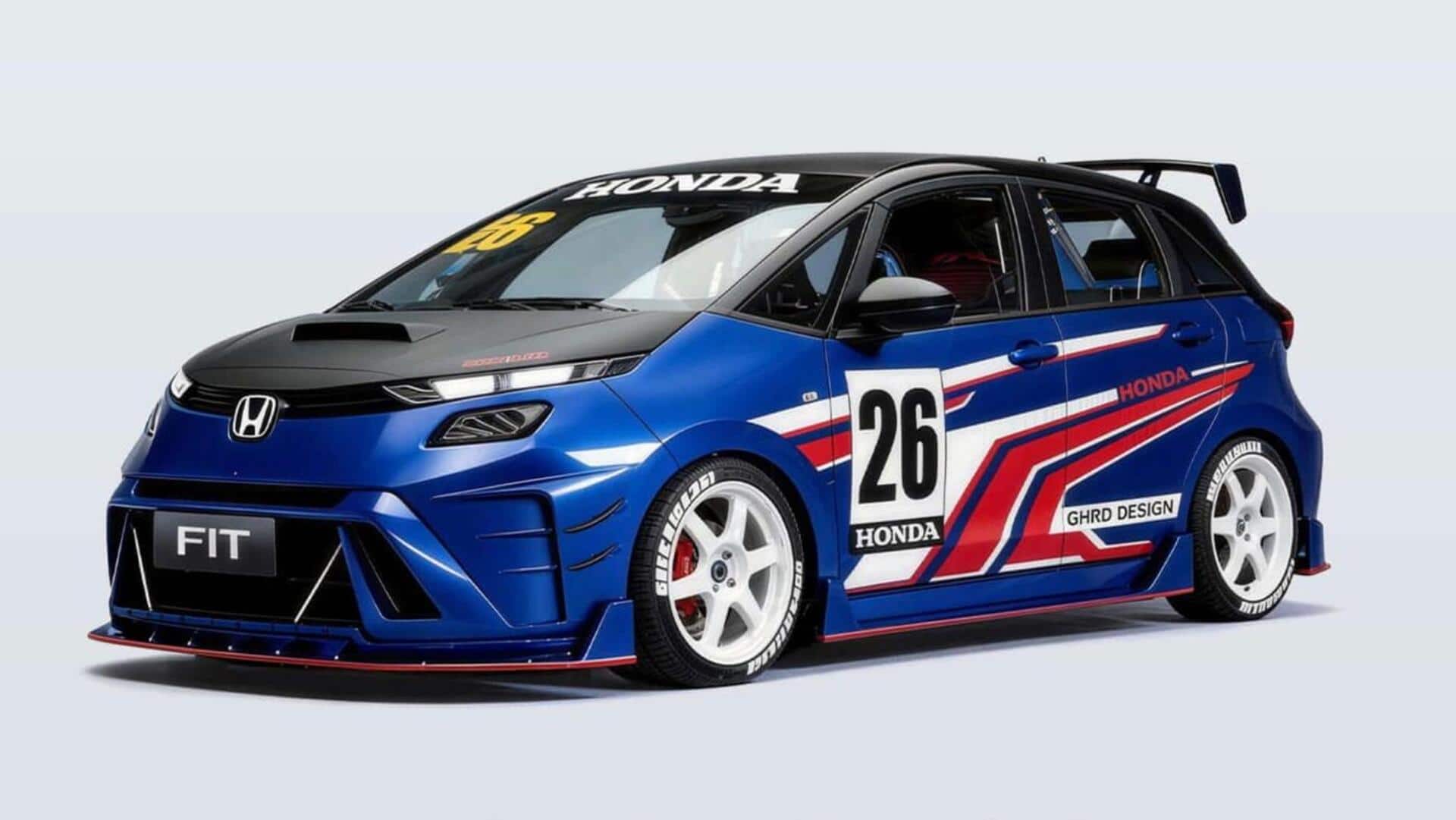 This popular Honda hatchback looks like a race car