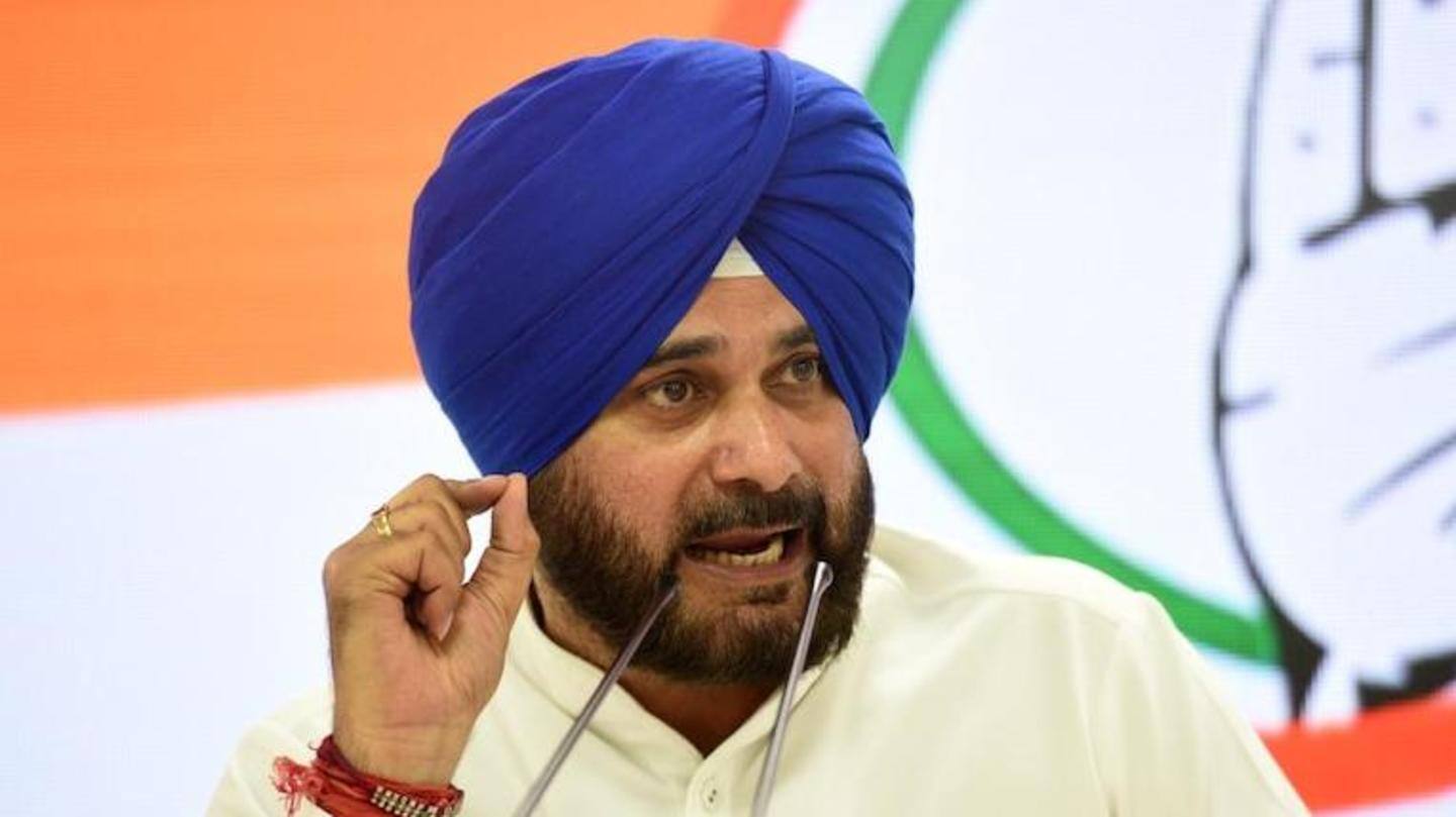Sidhu was named Punjab Congress chief on July 18 Sidhu was named Punjab Congress chief on July 18