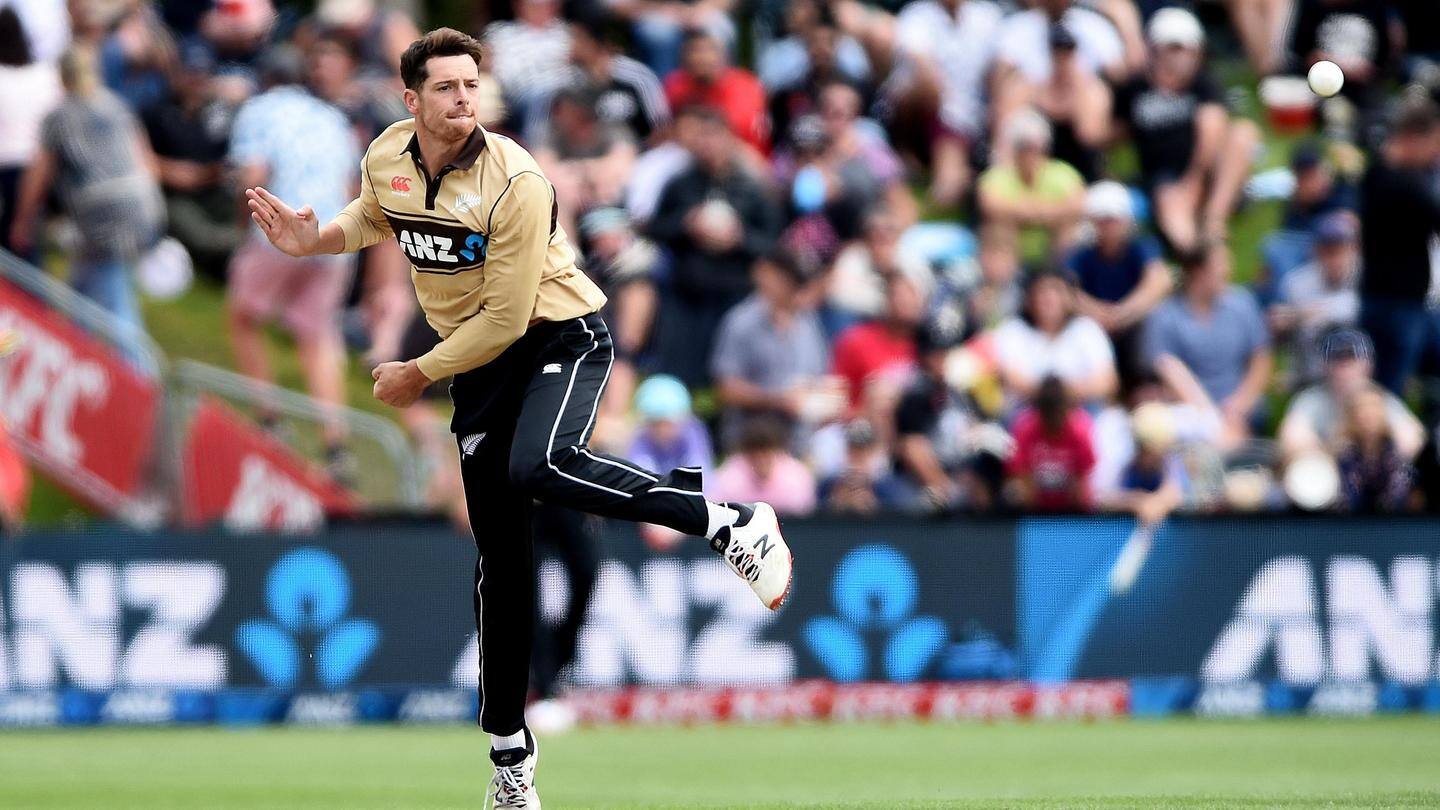 All-rounder Mitchell Santner tests COVID-19 positive ahead of Ireland series